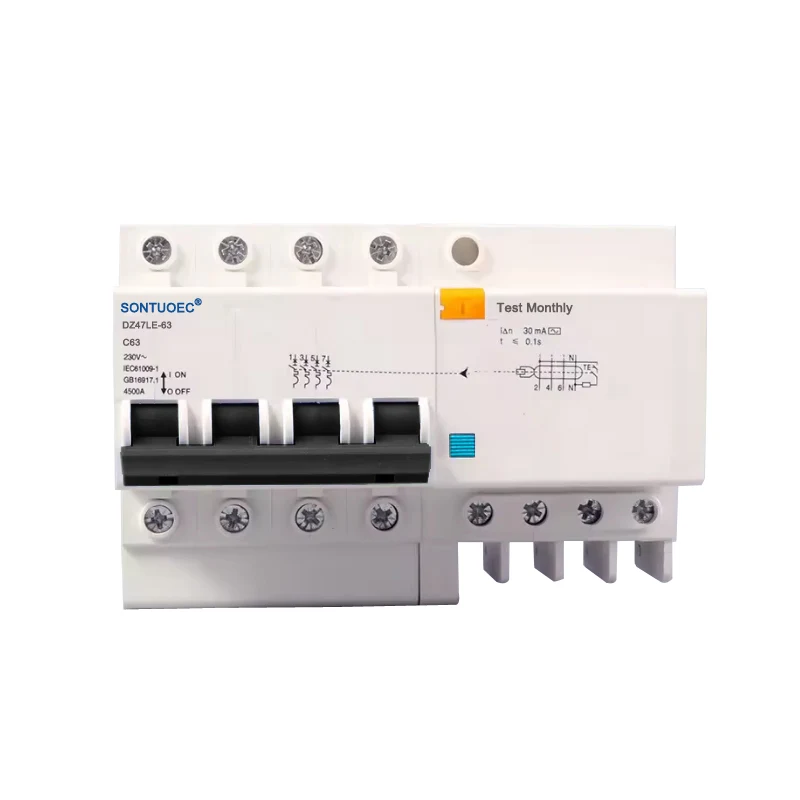 Jenis AC 4P RCBO