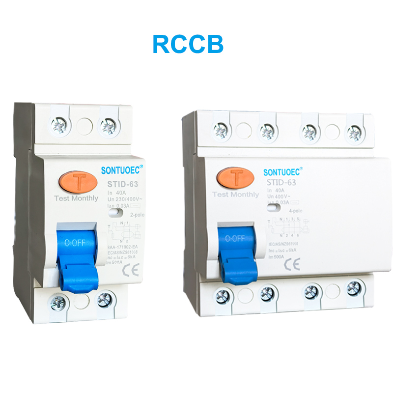 STID-63 Series RCCB 230V 63A Pemutus Litar Semasa Sisa