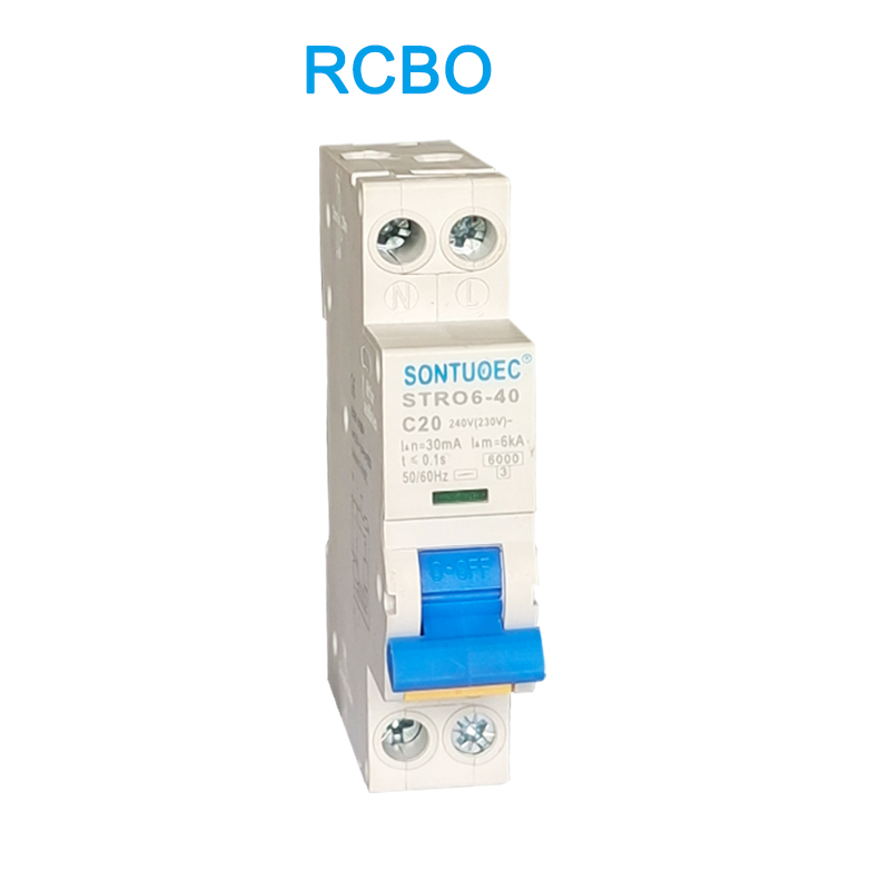 Stro6-40 Circuit Breaker Din Rail Type RCBO